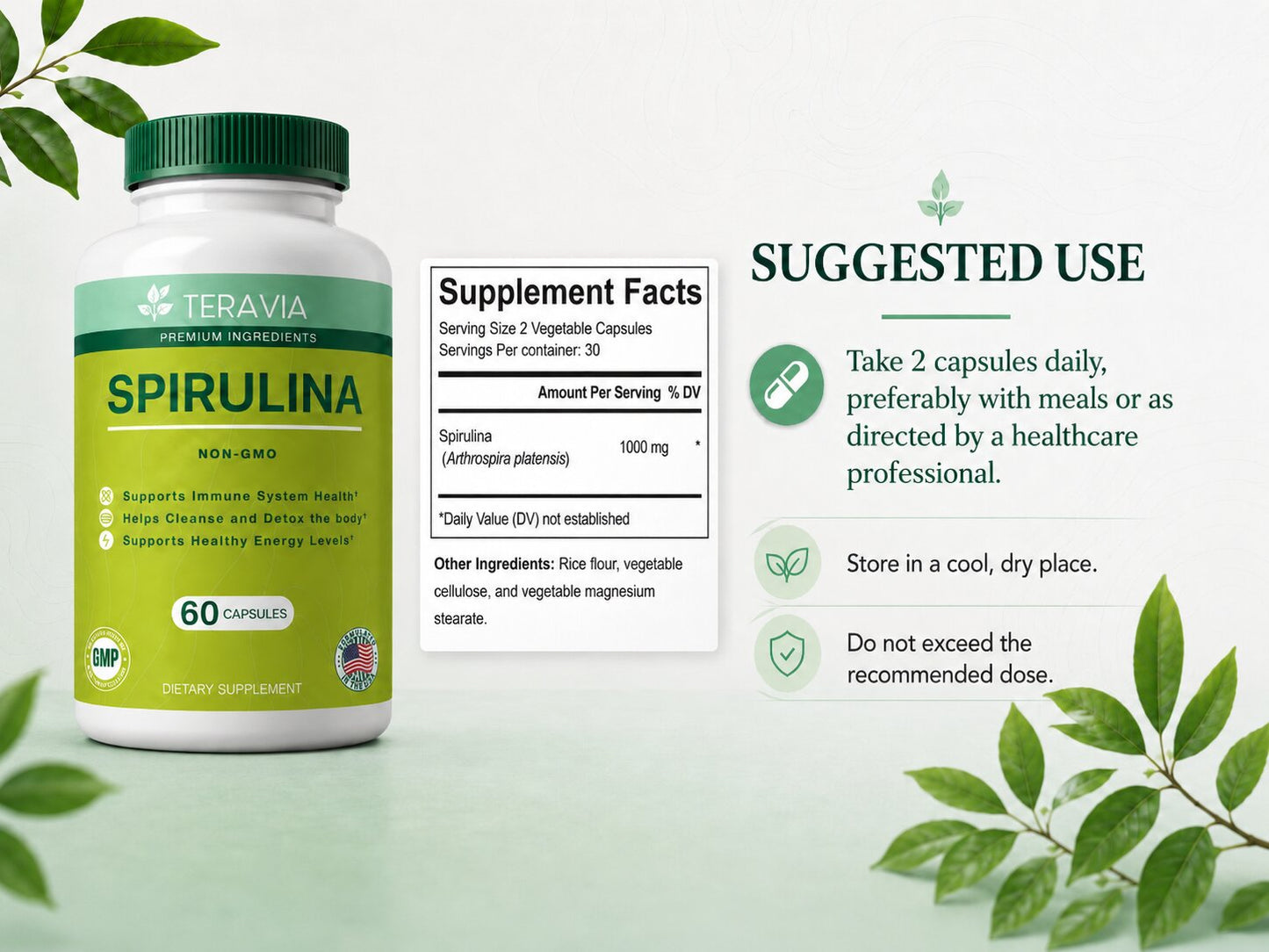 Teravia Spirulina